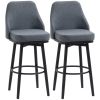 Extra Tall Swivel Bar Stools Set of 2