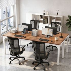 Extra long computer desk, rectangular office desk, executive desk, conference desk
