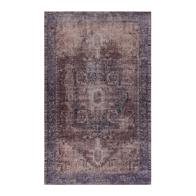 5x8 Area Rugs for Living Room, Washable Rug, Low-Pile, Non-Slip, Non-Shedding, Foldable, Kid & Pet Friendly - Area Rugs for living room, bedroom, kitc
