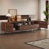 76" TV Stand with Drawers for Living Room/Bedroom, Modern Chic Entertainment Center for TVs Up to 85 inches, Entertainment Center with Storage--Not su
