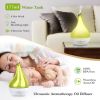 Ultrasonic Cool Mist Humidifier Aroma Essential Oil Diffuser Drop-shaped for Home Office Spa Yoga Room Relax