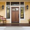 1-Pack Vintage Wall-Mounted Outdoor Lantern Light – Elegant Black Metal Sconce for Porch, Patio, and Garden Lighting (Bulb Not Included)