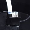 2 Tier Wooden Barrel Water Fountain with Pump
