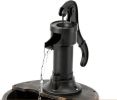 3-Tier Outdoor Barrel Waterfall Fountain with Electric Pump for Garden Decorative Spillway Spout Water Feature