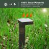 Solar Pathway Lights Outdoor LED Landscape Path Light with Dusk to Dawn Photocell Motion Sensor 1985