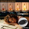 Gold Candle Warmer Lamp with Timer and Dimmer,Fragrance Electric Wax Melt Warmer with 2 Bulbs,Scented Jar Lamp,Mother's Day/Birthday/Christmas Gifts f