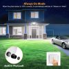Dusk to Dawn Outdoor Lighting,90W 10000LM Flood Lights Outdoor,IP66 Waterproof White LED Security Light with Photocell,6500k Daylight 4 Heads Exterior