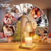 Amber Candle Warmer Lamp-Dimmable Candle Lamp with Timer, Christmas Birthday Gifts for Women, House Warming Gifts for New Home Bedroom Decor, Vintage
