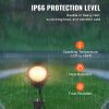 Landscape Lighting, 6W Low Voltage LED Landscape Lights, IP66 Waterproof Landscape Spotlights Yard Lawn Garden Pathway Outdoor Lights 12V 24V 450LM Wa