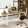 Extra long computer desk, rectangular office desk, executive desk, conference desk