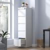 5 Drawer Metal Vertical File Cabinet with Lock Office Home Steel Vertical File Cabinet for A4 Legal/Letter Size