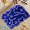 Lighter Tufted Rug Art Rug for Bedroom Living Room Retro Rainbow Fluffy Anti-Slip Bath Bathroom Nonslip Mat Home Decor