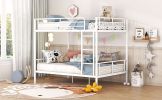 Full Over Full Metal Bunk Bed