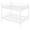 Full Over Full Metal Bunk Bed