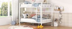Full Over Full Metal Bunk Bed
