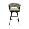 28 Inch 360 Swivel Bar Stools Set of 2