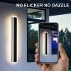 60 Inch Modern Outdoor Wall Sconces 2 Pack