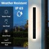 60 Inch Modern Outdoor Wall Sconces 2 Pack