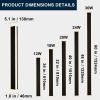 60 Inch Modern Outdoor Wall Sconces 2 Pack