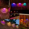 Solar Fence Lights 6 or 12 Pack