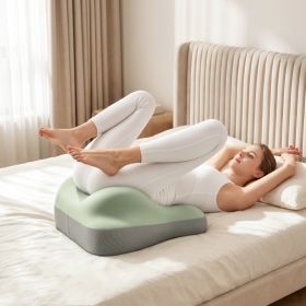 Sex Pillow Couples Sex Toys, 27Â° Ergonomic Memory Foam Support Pillow, Contoured Lounger Cushion for Back & Lumbar Support, Multi-Functional Comfort (Option: Green)